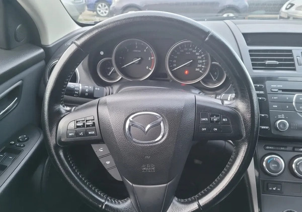 Mazda 6 cena 24990 przebieg: 190000, rok produkcji 2011 z Kutno małe 407